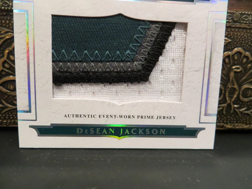 National Treasures Rookie Jersey Autograph Eagles DeSean Jackson  05/99  2008 - Image 1 of 4