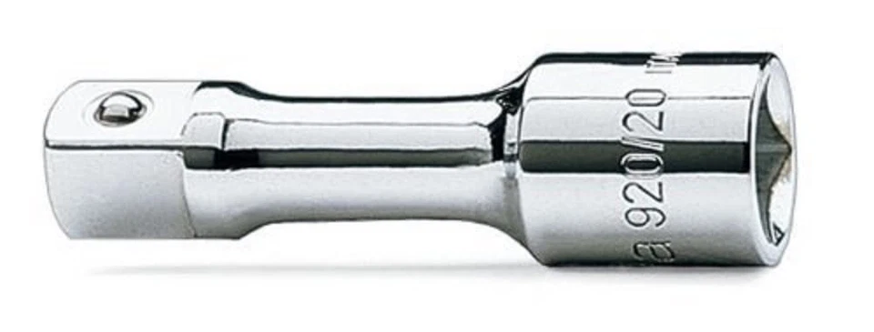 920/20 Beta Prolunga con attacchi Quadri maschio e femmina 1/2" cromate