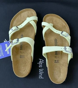 Birkenstock Mayari Faded Lime Sandals SZ. EU-39 US-8 - Picture 1 of 6