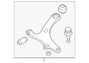 Genuine Subaru Lower Control Arm 20202FG052 - Picture 1 of 2