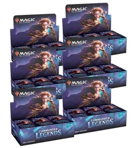 MTG MAGIC Commander Legends 2020 Draft Booster Box Case SEALED - 6 Booster Box  - Picture 1 of 2