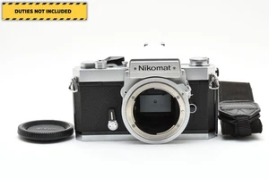 [NEUWERTIG mit Bodycap, Riemen] Nikon Nikomat FT2 analoge Spiegelreflexkamera silber 35 mm aus JAPAN - Bild 1 von 12