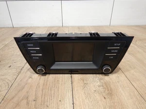 Radio Autoradio Skoda Fabia Nj Swing Schermo 6V0035869B Originale - Imagen 1 de 3