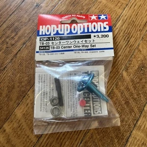 Tamiya 54126 Hop-Up Options TB-03 Center One-Way Set OP-1126 TB03 Vintage RC - Picture 1 of 4