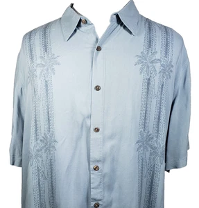 Batik Bay Hawaiihemd Herren XXL Knopfleiste Kurzarm Blau Tropical Print - Bild 1 von 9