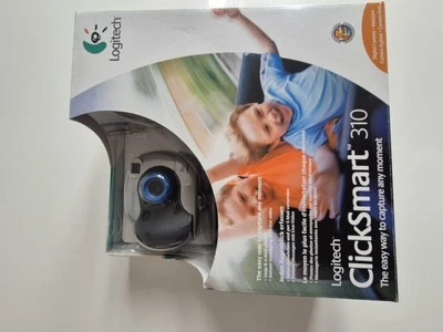 Logitech ClickSmart 310 0.1MP Digital Camera - Black & Silver - Image 1 of 4