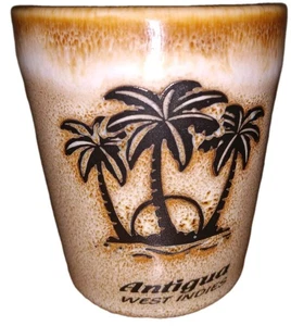 Antigua, West Indies Sand Themed Shot Glass - Picture 1 of 4
