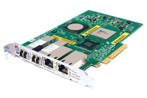 HP AD222A AD222-60101 AD221-80001 PCIe x8 2-Port 4-Gbit/s FC 1000BT LAN Adapter - Photo 1/1
