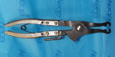 Vintage K-D Mfg. Alicates de compresión de anillo de trinquete Co. #850H herramienta mecánica Foto 1 de 4