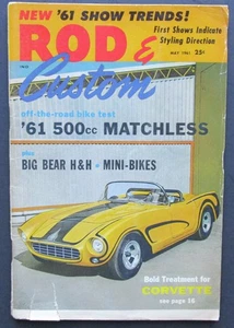 Revista Rod & Custom mayo 1961 - Imagen 1 de 3