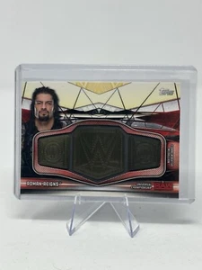 Roman Reigns 2019 Topps WWE RC-BD Championship Belt Relic MEDALLION /199 - Picture 1 of 2