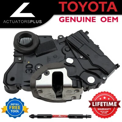 Actuador de cerradura de puerta delantera izquierda Toyota FJ Cruiser OEM 2007-2014 *Garantía de por vida Foto 1 de 4