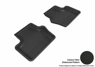 3D MAXpider  Black 2nd Row 2 Piece Floor Liners for Jeep Patriot - Image 1 of 4