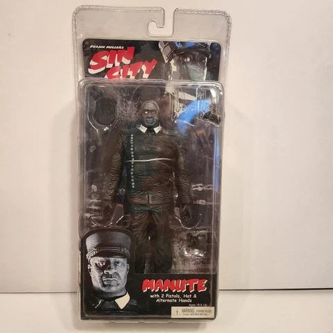 FRANK MILLERS SIN CITY MANUTE NECA 2005 SERIES 1 New Cover