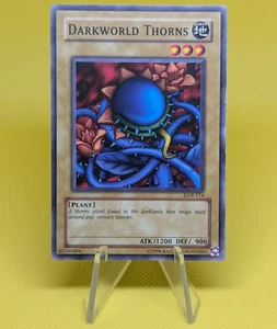 YuGiOh - Darkworld Thorns - LOB-114 - Common Unlimited - Picture 1 of 2