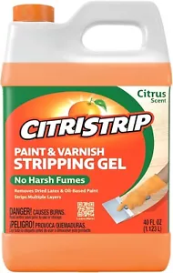 40 Unzen Flasche Citristrip Abisolieren Farbe & Lack Abisolieren & Entfernen Gel - Bild 1 von 9