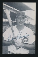 1971 George Brace? Postcard -CHRIS CANNIZZARO (Cubs) *Autographed* d.2016