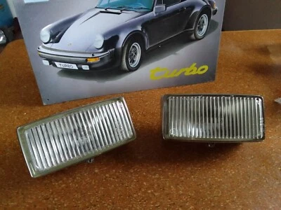 Faros antiniebla cromados Hella Oldtimer Porsche Opel Ford Foto 1 de 4