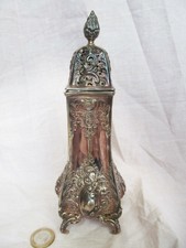 Antico SPARGIZUCCHERO vittoriano argento sterling 925/°°° anno 1897 EXPERTISE