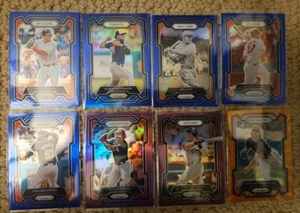 (8) 2024 Panini Prizm Baseball Blue /199 Purple /99 Orange /49 Prizm Card Lot - Picture 1 of 3