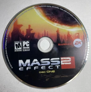 BioWare Mass Effect 2 Vintage PC  Video Game Disc 1 Only Untested - Picture 1 of 3