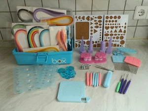 großes Konvolut QUILLING Set viel Zubehör Papierbasteln - Bild 1 von 11