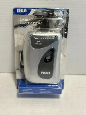 RCA Portable Personal Cassette Player RCP268 FM Radio & Analog Tuning - Open Box - Image 1 of 3
