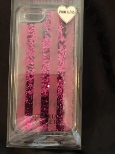 Victoria’s Secret Hardcase für iPhone 6/6S - Hot Pink Glitzer Glitzer Neu in OVP - Bild 1 von 5