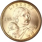 New Listing2000 D Native American Sacagawea Bu Dollar Us Mint Coin See Pics T131