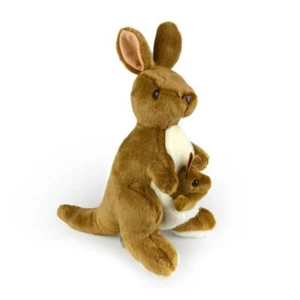 Korimco Brown 35cm Kangaroo Soft Plush Stuffed Toy Kids/Children/Toddler 3y+ - Picture 1 of 2
