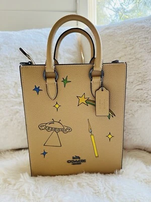 NWT Coach X Observed By Us Dylan Tote Bag CU550 Unisex Tan Leather $475 - Image 1 of 4