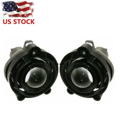 Pair Replacement Projector Fog Light Lamp For Buick Cadillac GMC Impala Camaro Foto 1 de 4