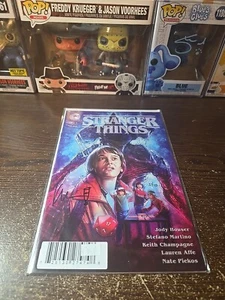 Stranger Things #1 Cover C  Signed By Keith Champagne /75 - Picture 1 of 19