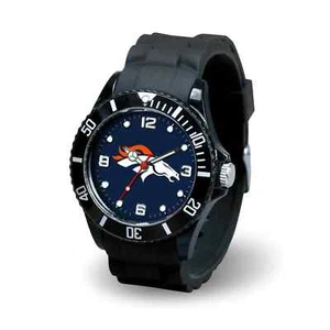 SPARO Men's Black Spirit Watch - NFL - Denver Broncos - Picture 1 of 1