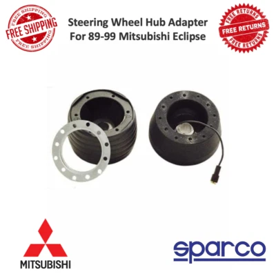 Adaptador de cubo de volante Sparco para Mitsubishi Eclipse 1989-1999 #1502106 Foto 1 de 4