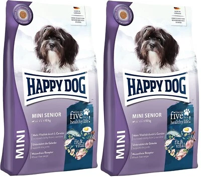 Happy Dog Mini Senior 2x4kg Trockenfutter für ältere Hunde - Bild 1 von 4