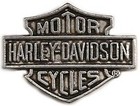 Harley Davidson Logo Biker Collector Pin Antique Silver Plate Made in USA New