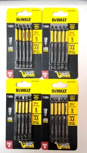 Dewalt SQ2 3 1/2" Flex Torq Power Bits #DWAF3SQ21R5 4 Packs Of 5 = 20 Total - Picture 1 of 2