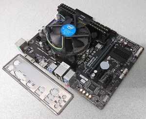 Gigabyte GA-H110M-H Motherboard + Intel i5-6400 CPU + 8GB DDR4-2133 RAM