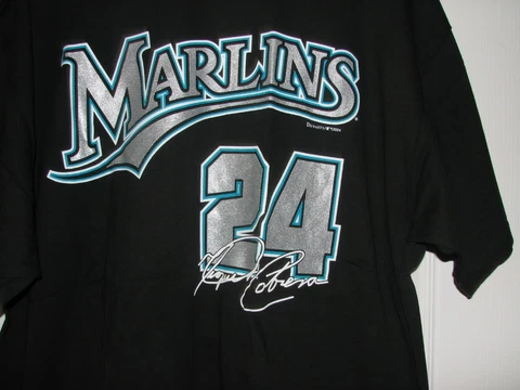 Miguel Cabrera Florida Marlins Shirt Adult AND KIDS SIZES Black MLB Baseball Cover