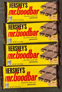Hershey's Mr. Goodbar Schokoriegel jeweils nur 1,75 Unzen (nur 4 Riegel) - Bild 1 von 1