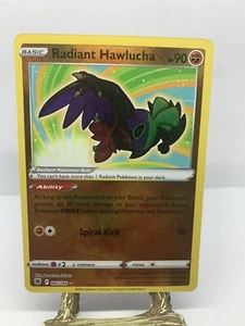 Radiant Hawlucha Radiant Rare 081/189 NM - 2022 Pokémon TCG Astral Radiance - Imagen 1 de 4