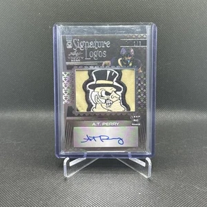 2023 Leaf Trinity Signature Logos A.T. Perry RPA 1/3 #SL-ATP 🔥🔥 - Picture 1 of 2
