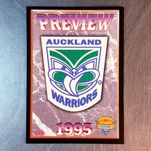 Tarjeta de vista previa Dynamic Series 2 Rugby League NRL 1994 Auckland Warriors - Imagen 1 de 2