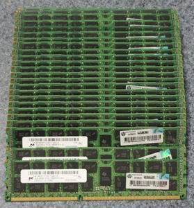 24x Micron 8GB 2Rx4 PC3L 10600R-9-11-E2 ECC 192GB Totale MT36KSF1G72PZ-1G4K1LE - Foto 1 di 3