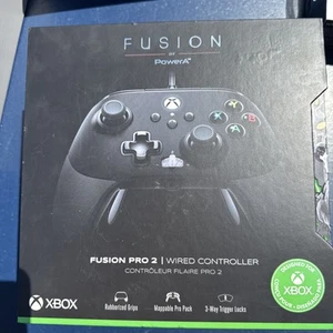 PowerA Fusion Pro 2 Wired Game Controller für Xbox Series X|S - Schwarz - Neu - Geöffnet - Bild 1 von 4