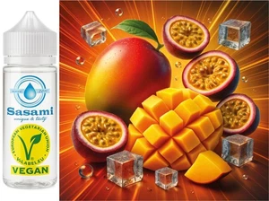 Frozen Tropic Rush - Mango Maracuja Ice Aroma Konzentrat - Vegan - Sasami - 100m - Picture 1 of 1