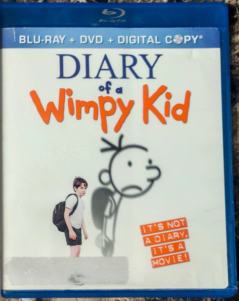 Diary of a Wimpy Kid (Blu-ray, 2010) Zachary Gordon, Steve Zahn, Rachael Harris - Image 1 of 1