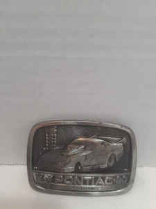 VRHTF NHRA "VINTAGE RARE "1990 PONTIAC SERVICE EXCELENCE BELT BUCKLE" EX COND - Picture 1 of 5