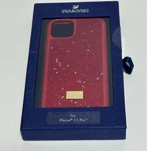 Swarovski Authentique Coque pour Smartphone Glam Rock, Coque Rouge iPhone 11 Pro - Photo 1 sur 4